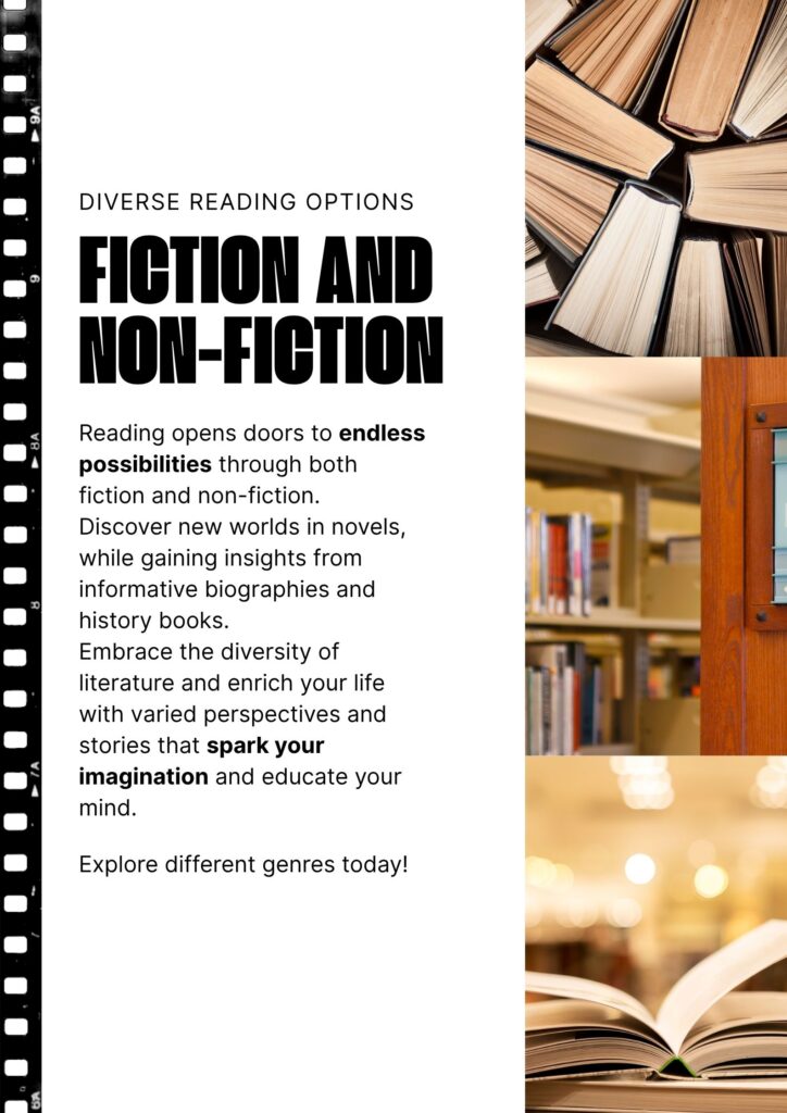 Fiction and Non-Fiction books